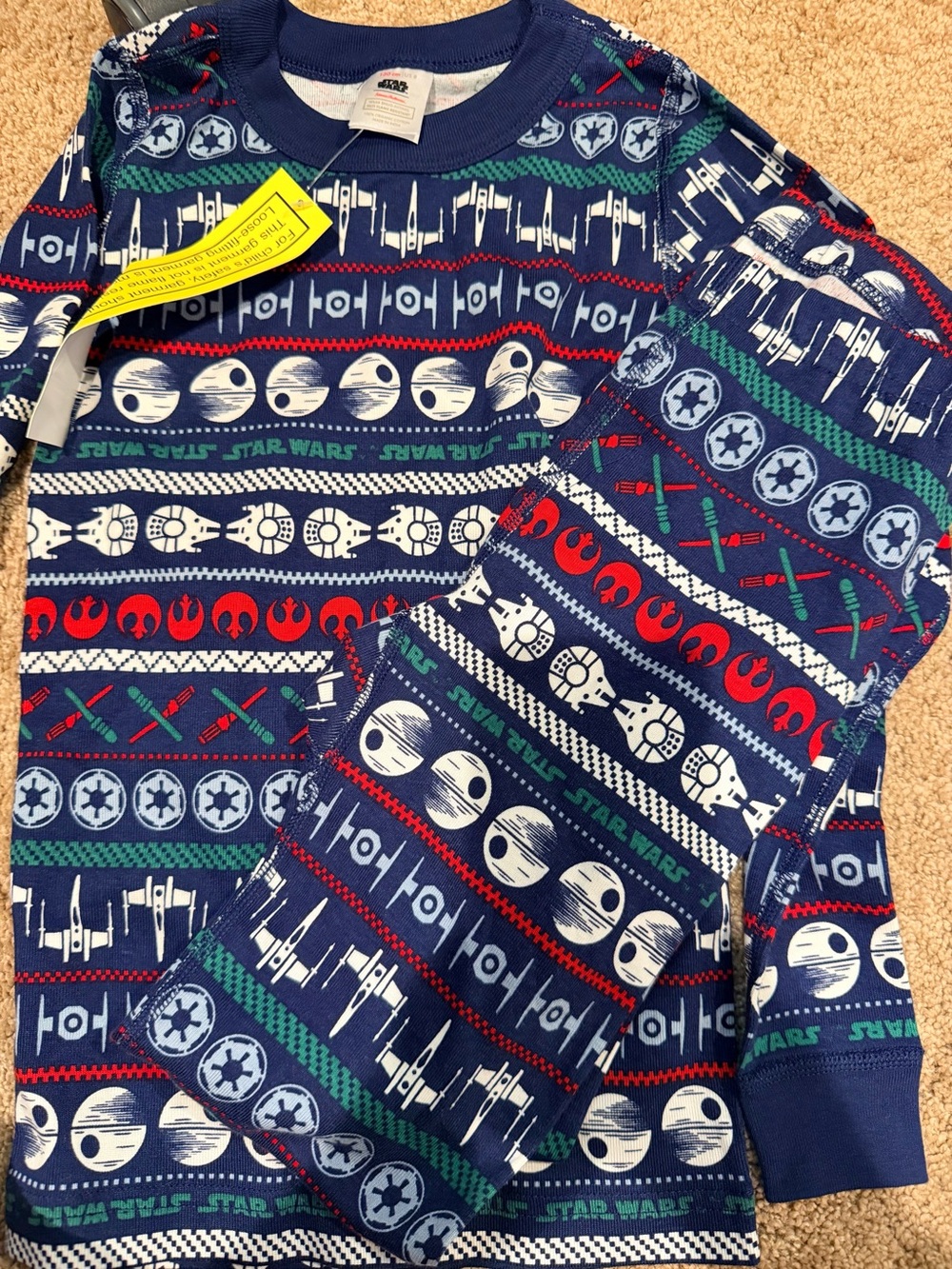 HA Star Wars holiday prints PJ
